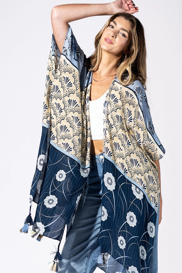 SHORELINE BLOOM TASSEL KOMONO