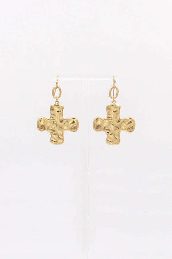 CROSS EARRING