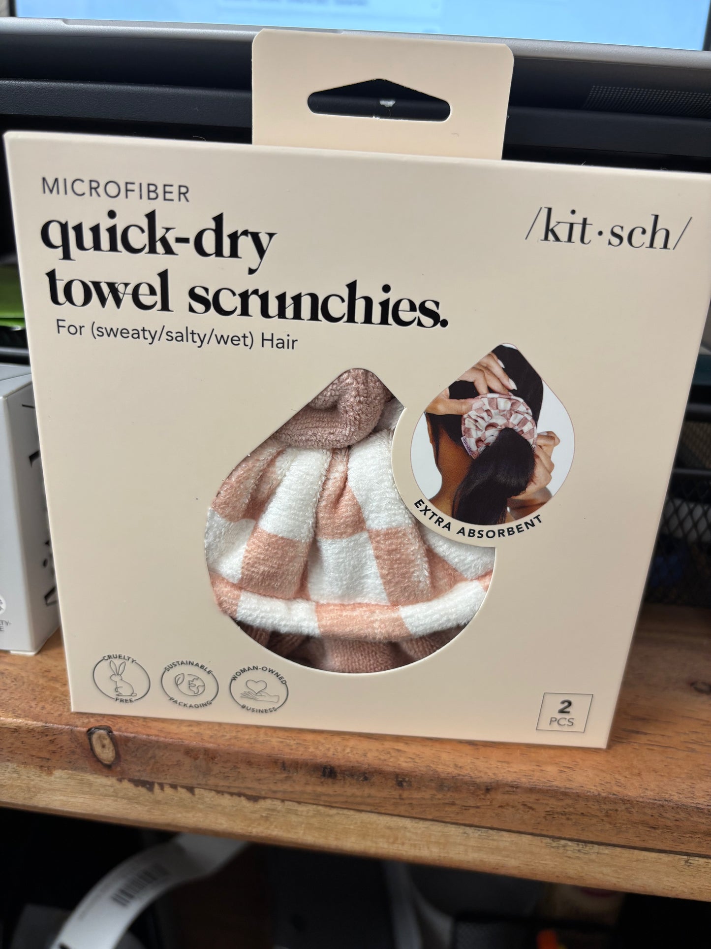 KITSCH QUICK DRY TOWEL SCRUNCHIES