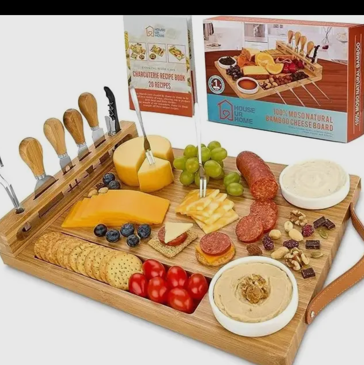 Bamboo charcuterie board
