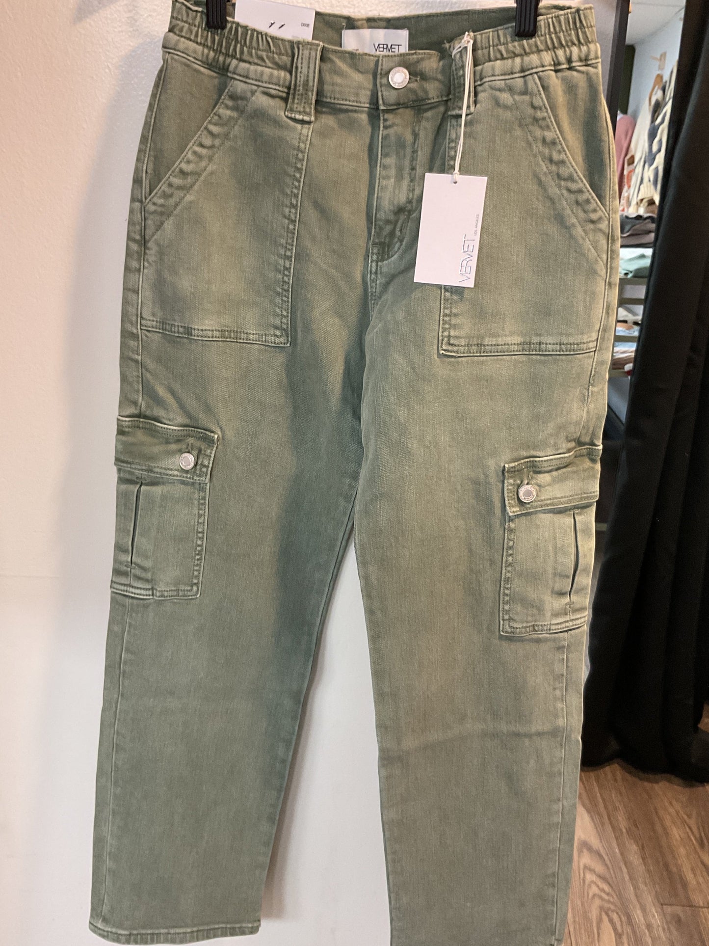 Flying Monkey Vervet green cargo jeans