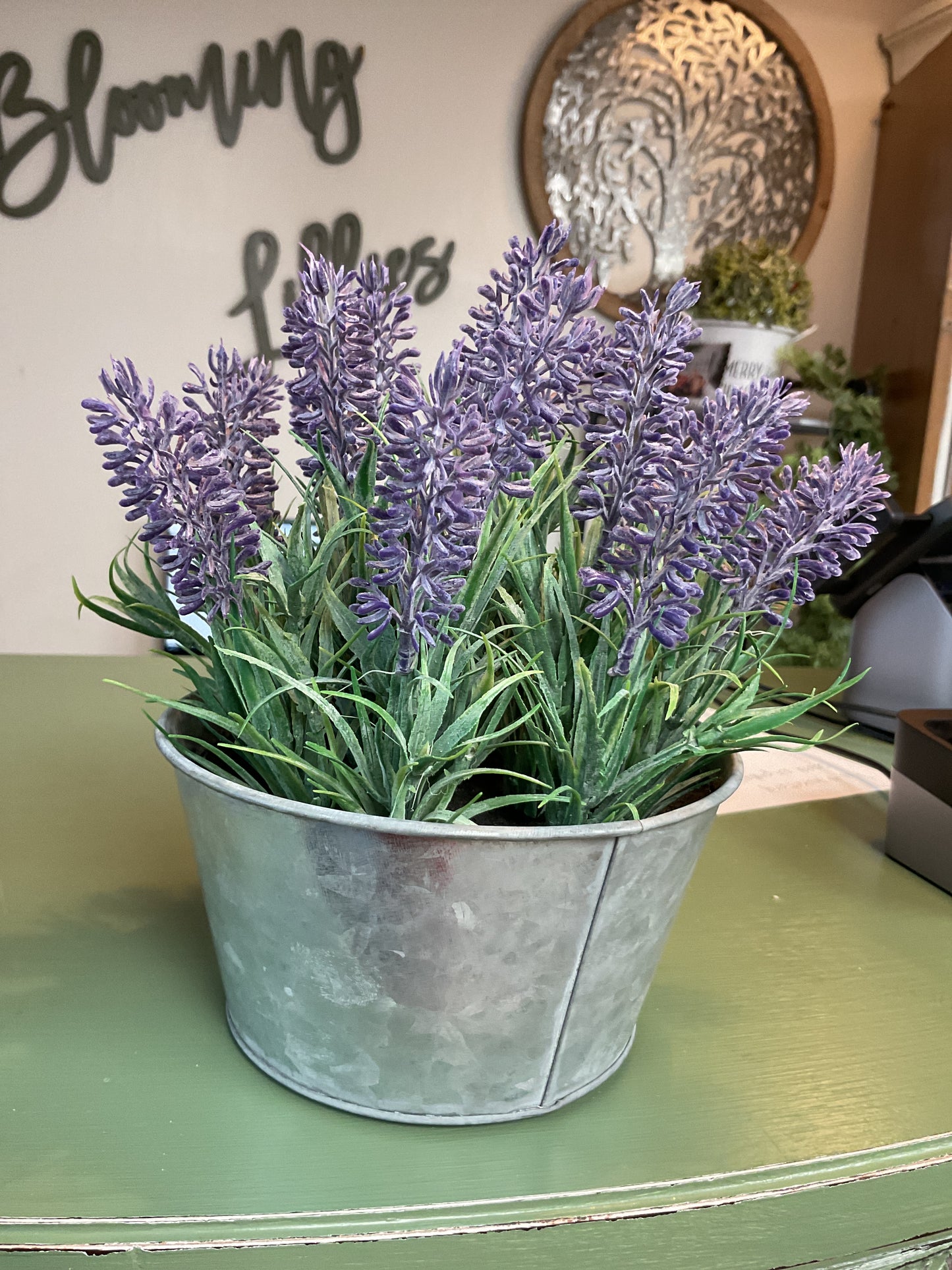 Lilac pot