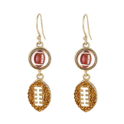 FOOTBALL/BASKETBALL EARRINGS
