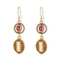 FOOTBALL/BASKETBALL EARRINGS