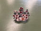 Halloween Ghost Claw Clip With Flowers