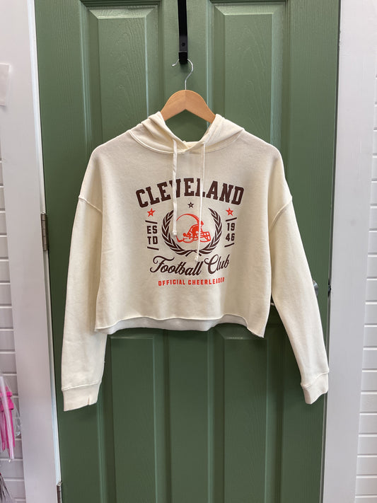 Cleveland Football Club Cutoff Cropped Hoodie