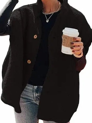 BLACK FLEECE VEST