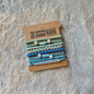 BLUE PEARL CHARM HAIR TIES