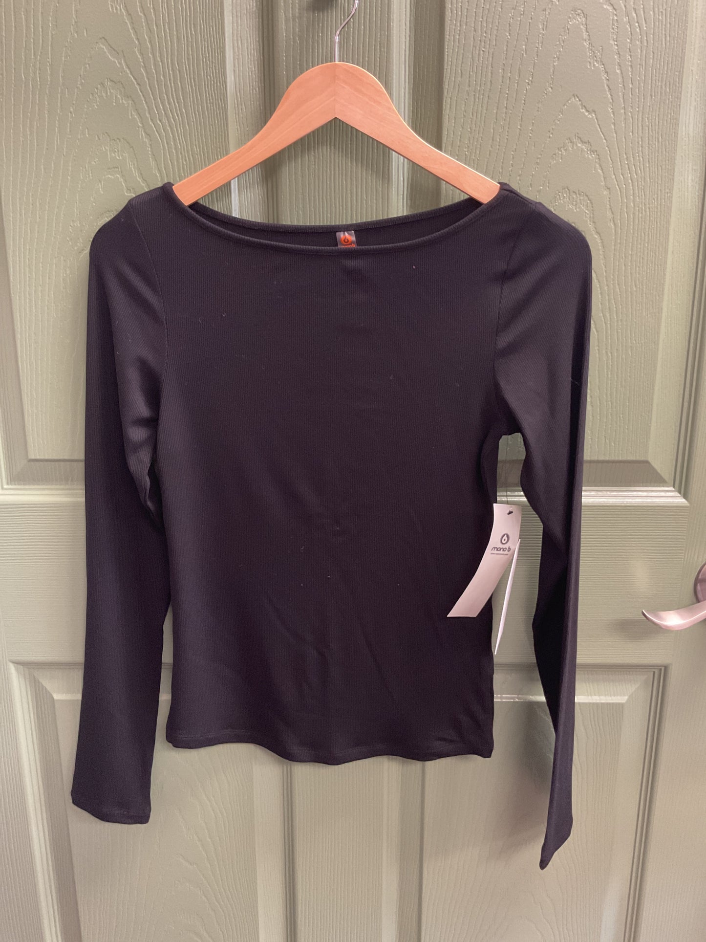Ribbed Boatneck Longsleeve