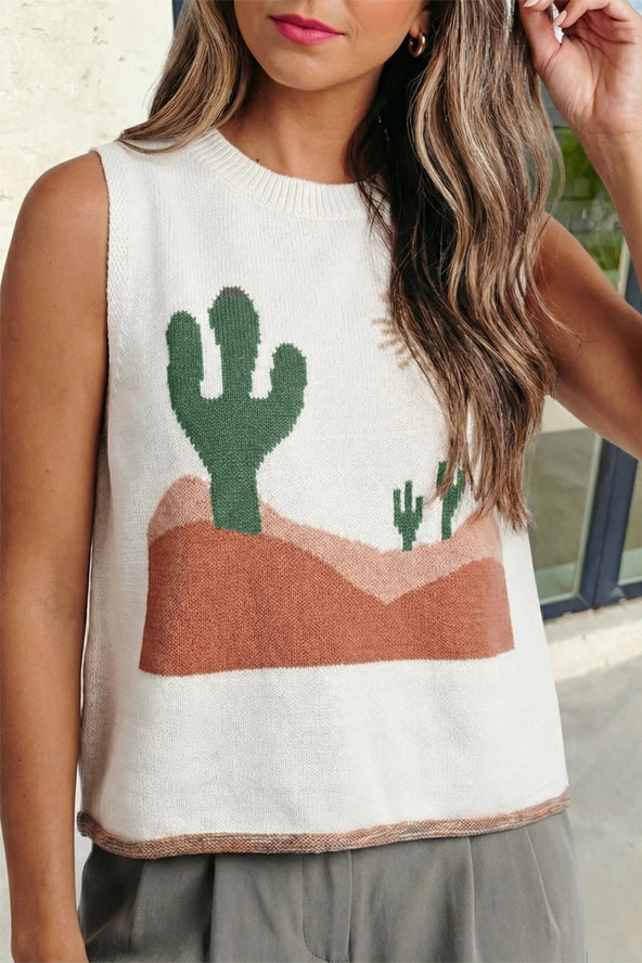 CACTUS SWEATER VEST