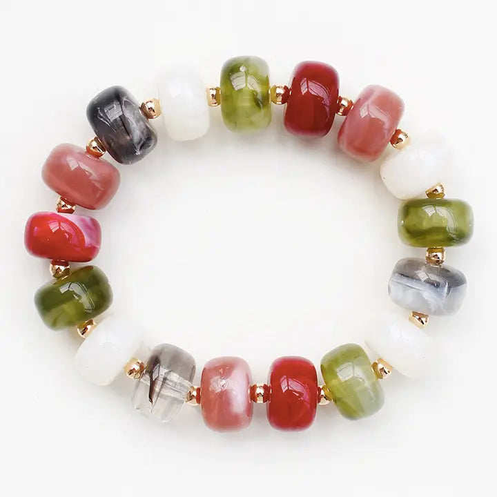 COLORFUL GEM BRACELET