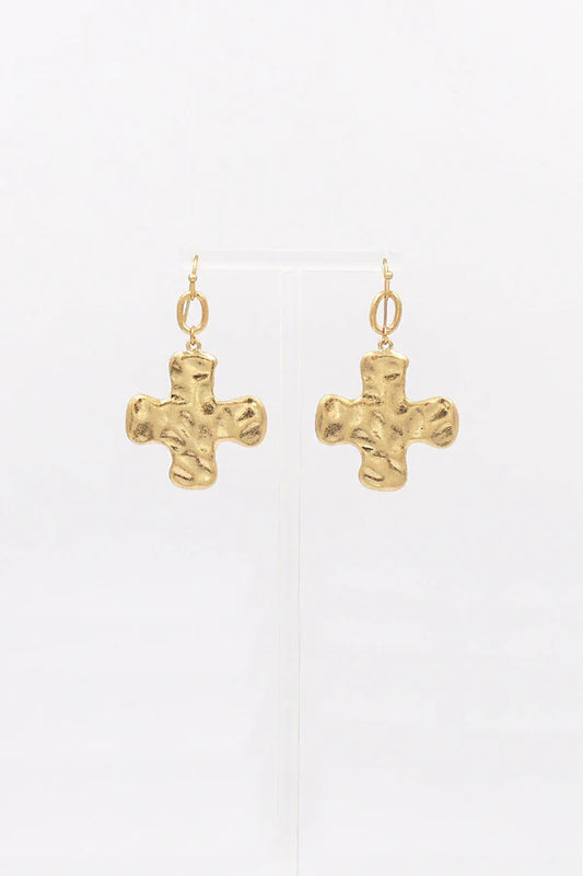 CROSS EARRING
