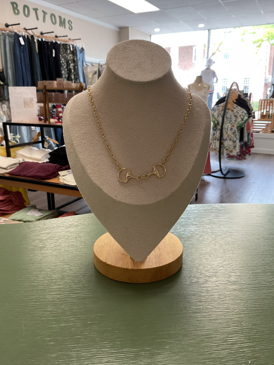 gold connecting chain necklace