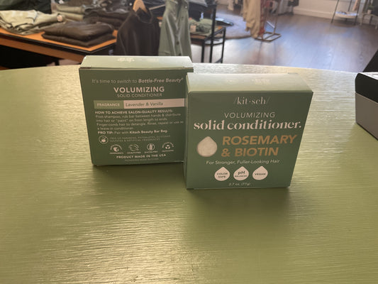 Volumizing Solid Conditioner (Rosemary & Biotin)