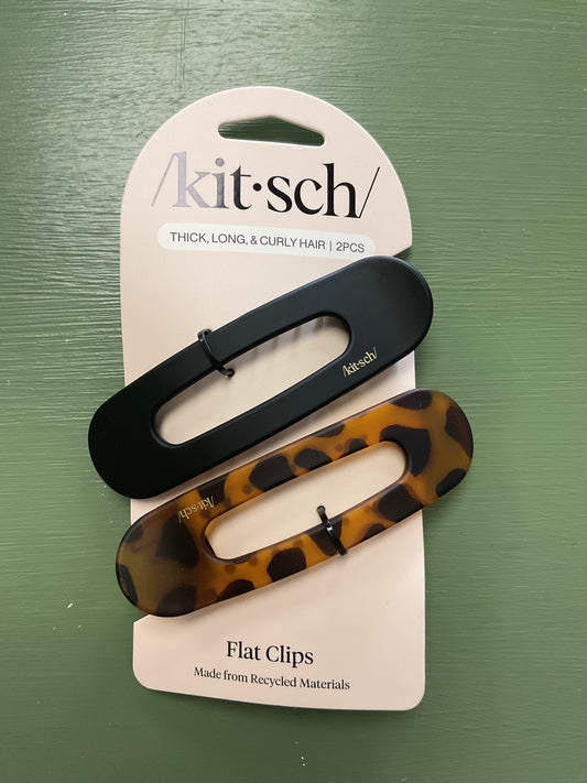 Flat Lay Claw Clip 2pc Set