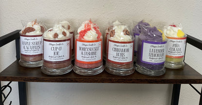 NATURAL SOY WAX DESSERT CANDLES