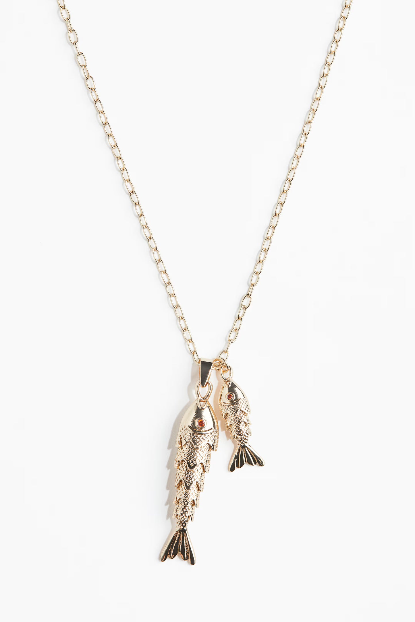 DOUBLE COSTAL SEA LIFE FISH NECKLACE