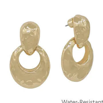 GOLD WATER RESISTANT EARRINGS