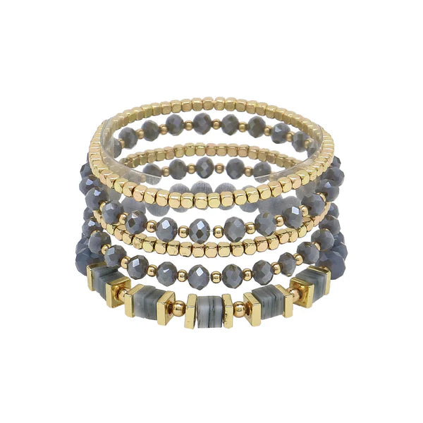 STACKED BRACELETS