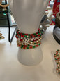 STACKED BEAD CHRISTMAS BRACELET