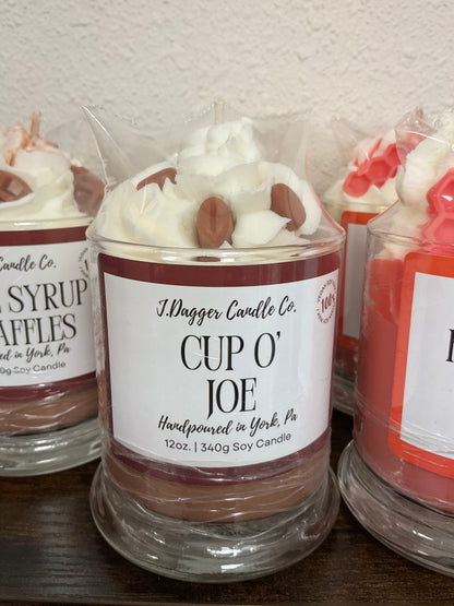 NATURAL SOY WAX DESSERT CANDLES
