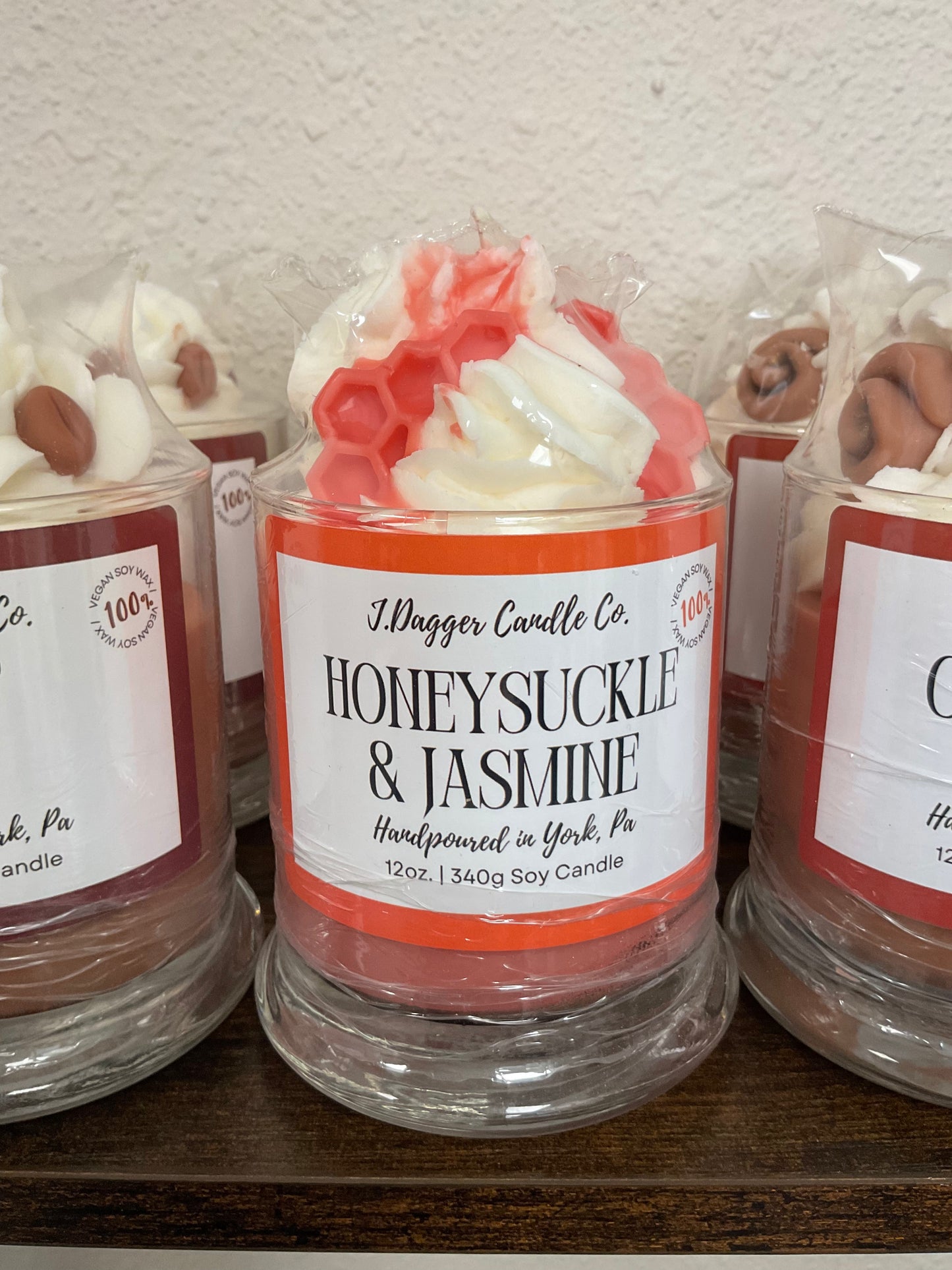 NATURAL SOY WAX DESSERT CANDLES