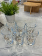 Set of 6 Bridal party shot glasses