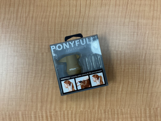 Ponyfull blonde