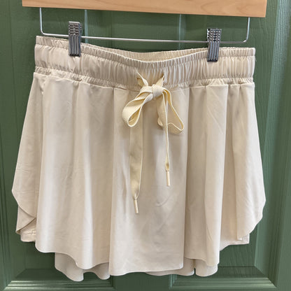 Lined mini skort