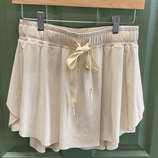 Lined mini skort