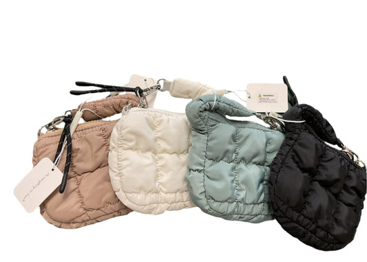 Mini puffer purse