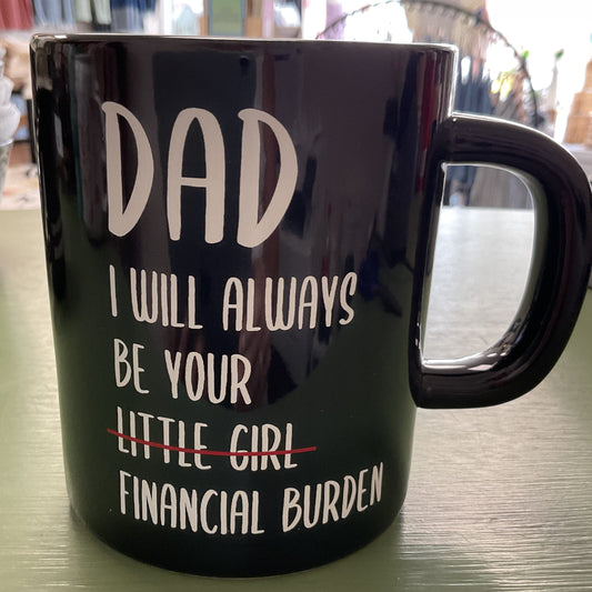Girl dad mug