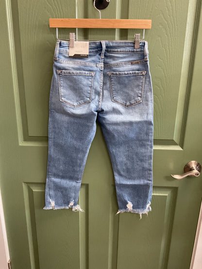 Kan Can distressed capris