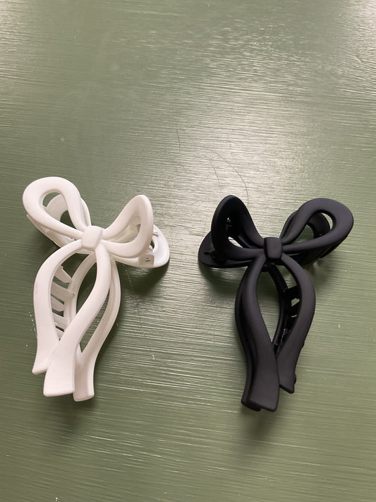 Bow hair clip