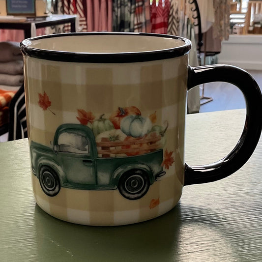 Fall truck mug