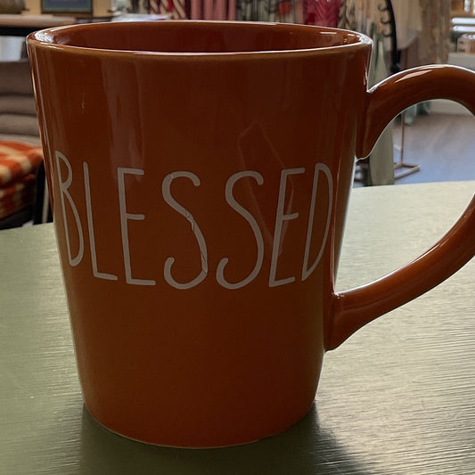 Fall 'Blessed' mug