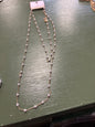 GOLD AND PEARLS DOUBLE STRAND NECKLACE