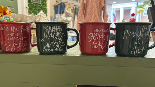 CHRISTMAS CERAMIC MUGS
