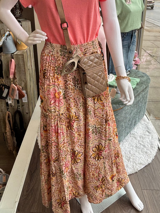 FLORAL PALOOZA WIDE LEG PANTS