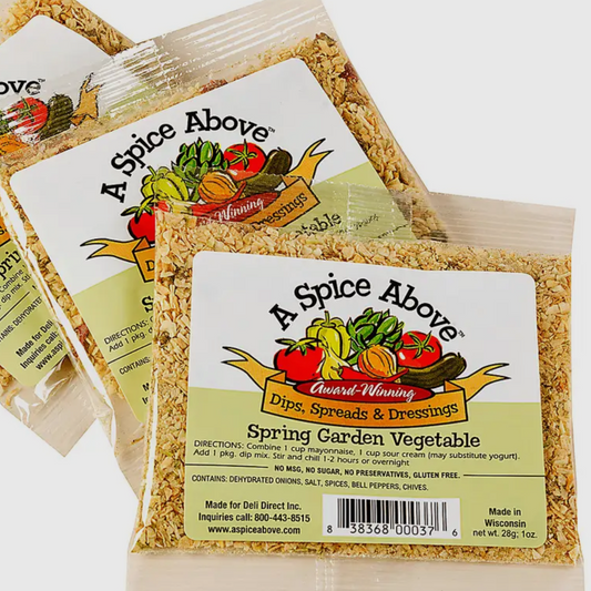 Spring garden vegetable dip mix