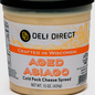 Wisconsin aged asiago cold cheese spread