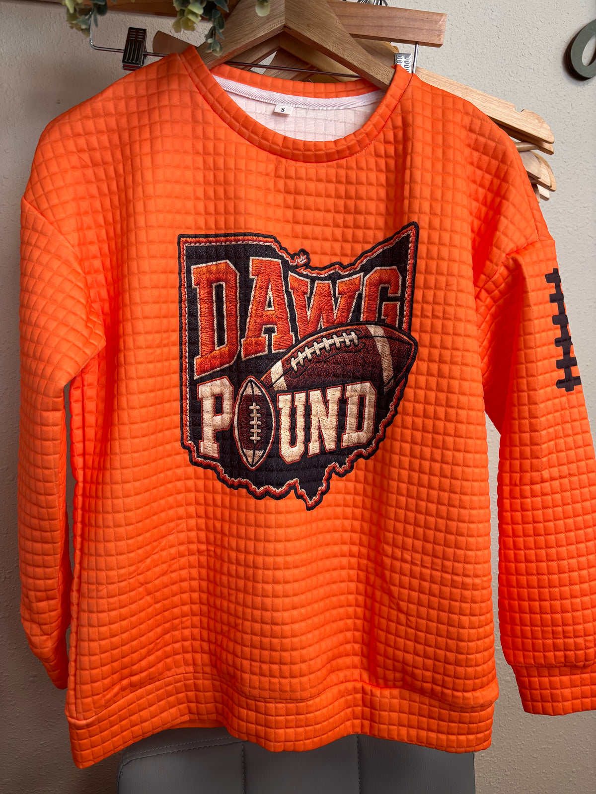 CLEVELAND BROWNS WAFFLE SHIRT