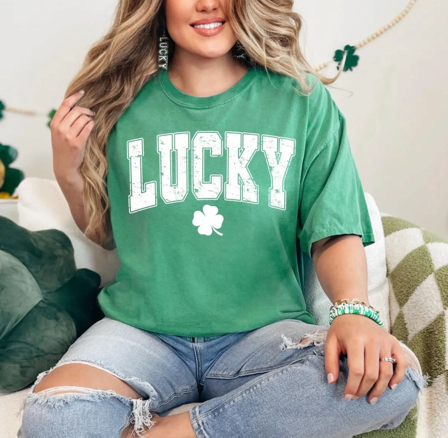 LUCKY GREEN TSHIRT