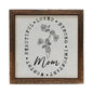 6X6 MOM LOVED IMPORTANT SIGN