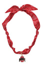 OHIO STATE BANDANA SCARF NECKLACE