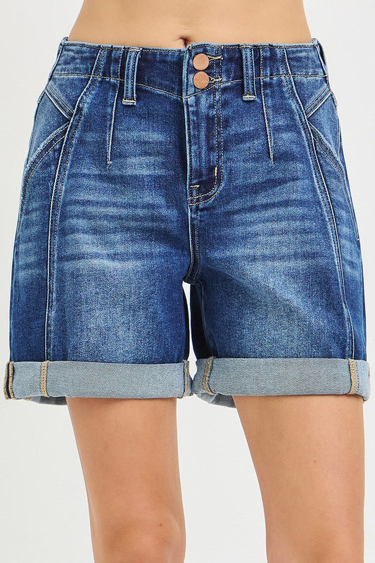 RISEN SHORTS DARK LONGER CUFF