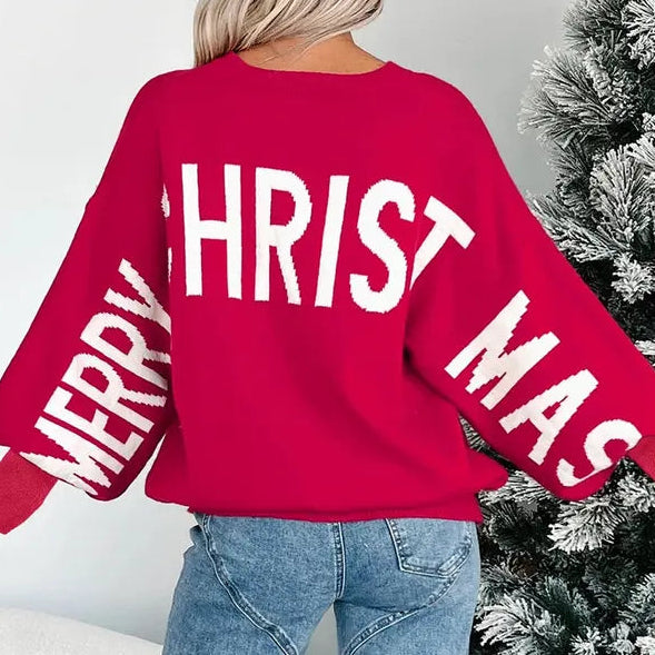 HO HO HO CHRISTMAS SWEATER