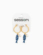 SEA LIFE MARINE HOOPED SARDINE EARINGS