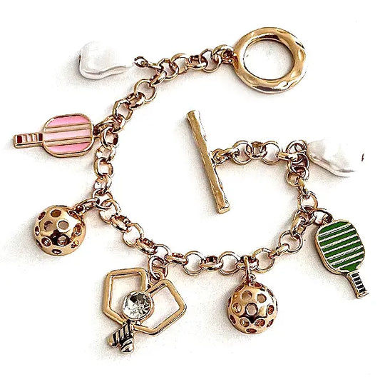 PICKLEBALL CHARM BRACELET