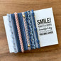 BLUE WITH PINK HAIRTIE BRACLETS